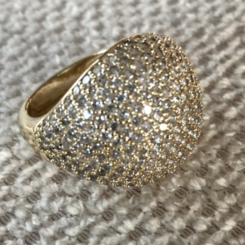 Elegant Gold-Tone Ring by Park Lane Jewelry